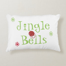 Almofada Decorativa Travesseiro de Ênfase Jingle Bells