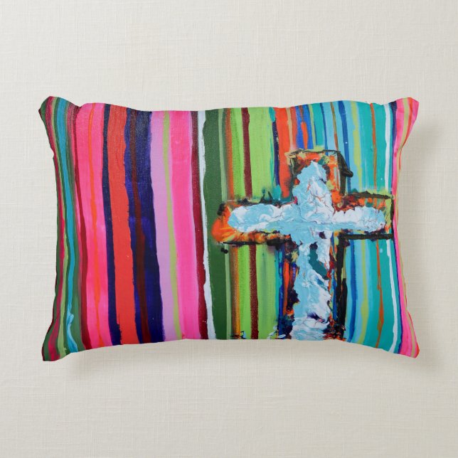 Almofada Decorativa Travesseiro de Ênfase Micah Poly (Frente)