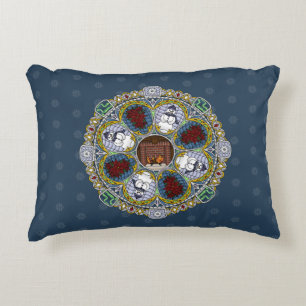 Almofada Decorativa Travesseiro de Ênfase Nouveau de inverno