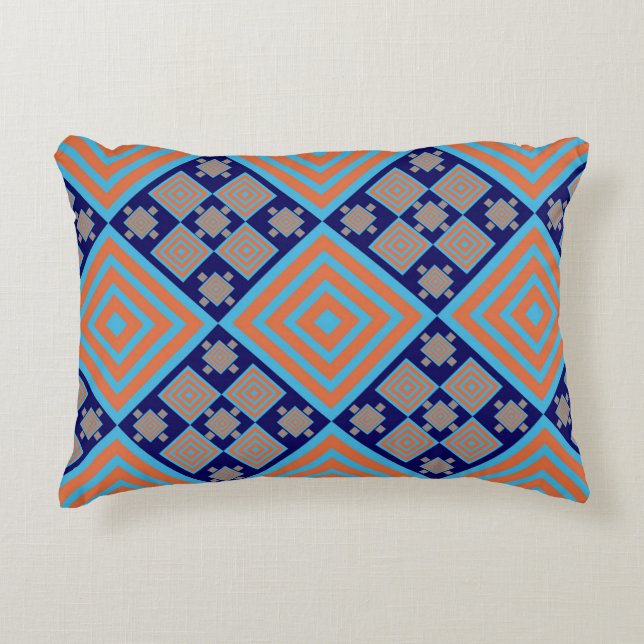 Almofada Decorativa Travesseiro de Ênfase Tribal Patten (Frente)