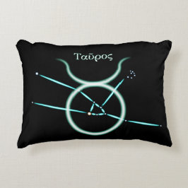 Almofada Decorativa Travesseiro de Ênfase Turus da Constelação Zodiac