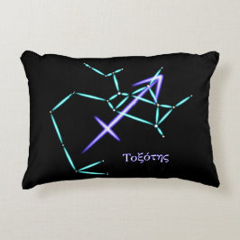 Almofada Decorativa Travesseiro de Ênfase Zodiac Constelação Sagittari