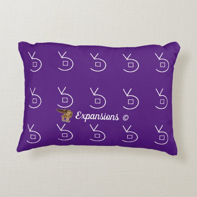 Almofada Decorativa Travesseiro de frequência do lobo (Verso)