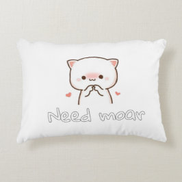 Almofada Decorativa Travesseiro de Gato Realista – Preciso de Mais Cal