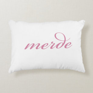 Almofada Decorativa Travesseiro de Merde