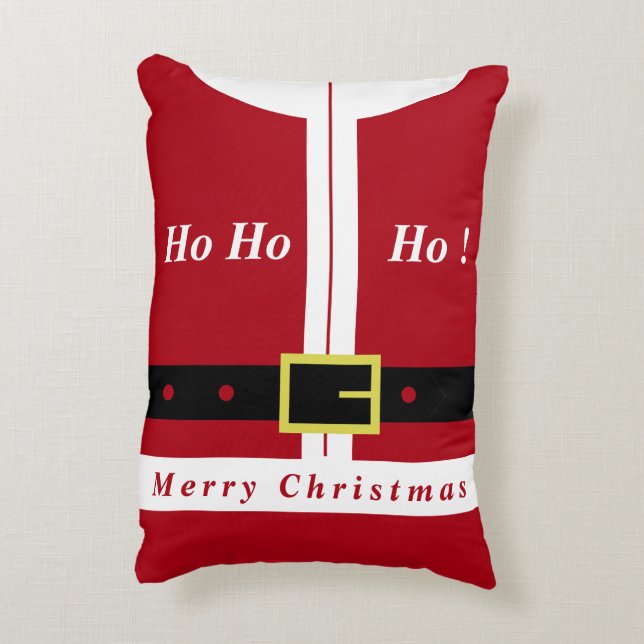 Almofada Decorativa Travesseiro de Natal engraçado (Verso(Vertical))