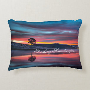 Almofada Decorativa Travesseiro de paisagens sonoras