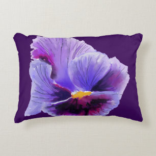 Almofada Decorativa Travesseiro de pão roxo