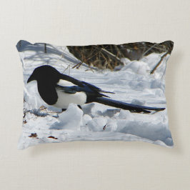 Almofada Decorativa Travesseiro de sotaque da Mídia da Montanha Rochos