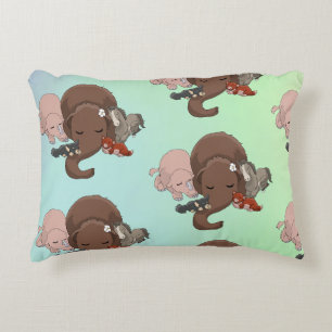 Almofada Decorativa Travesseiro de sotaque de bebês congelados para cr