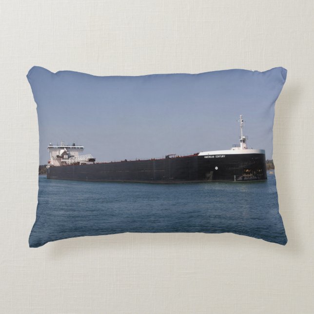 Almofada Decorativa Travesseiro de sotaque de dupla face do século Ame (Frente)