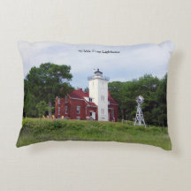 travesseiro de sotaque de farol de 40 milhas