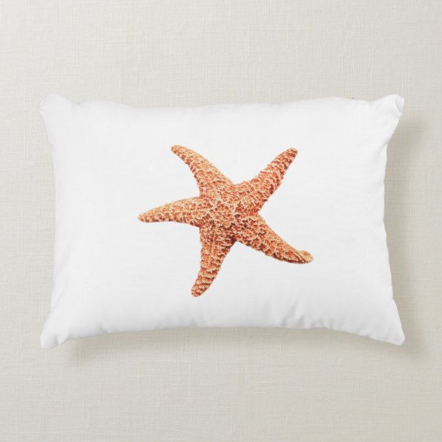 Almofada Decorativa Travesseiro de sotaque de Starfish (Frente)