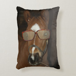 Almofada Decorativa Travesseiro decorativo de charuto de cavalo humorí