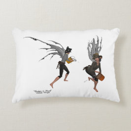 Almofada Decorativa Travesseiro decorativo de Feiras de Chuva Gêmeas