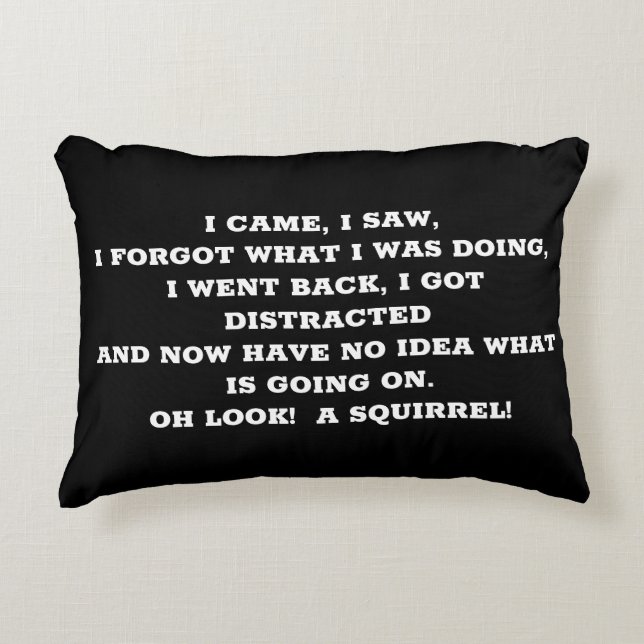 Almofada Decorativa travesseiro decorativo "DISTRATADO" (Frente)