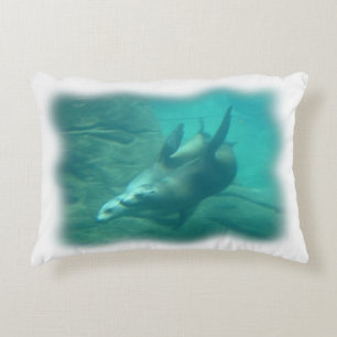 Almofada Decorativa Travesseiro decorativo dos Leões do Mar