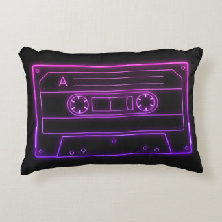 Almofada Decorativa Travesseiro Decorativo Estética Retro Fita Cassete