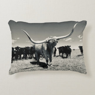 Almofada Decorativa Travesseiro decorativo Longhorn