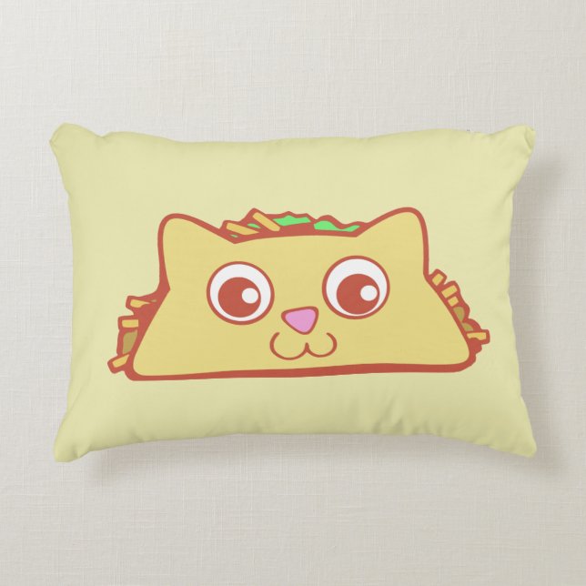 Almofada Decorativa Travesseiro decorativo Tacocat II (Frente)