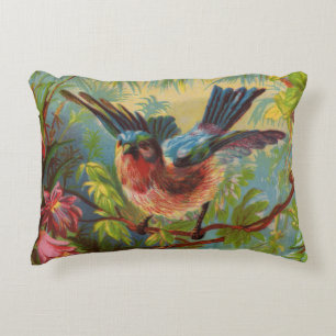 Almofada Decorativa Travesseiro do acento do Bluebird do verão