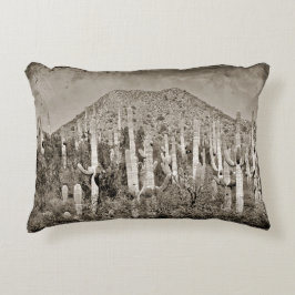 Almofada Decorativa Travesseiro do acento do cacto do Saguaro do