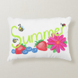 Almofada Decorativa Travesseiro do verão