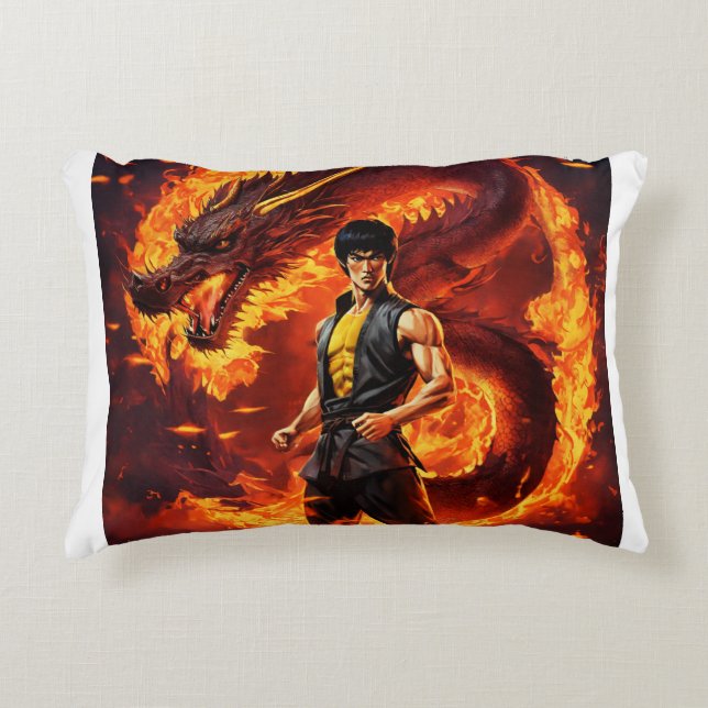 Almofada Decorativa Travesseiro Dragon (Frente)