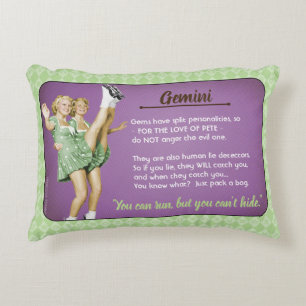 Almofada Decorativa Travesseiro Gemini