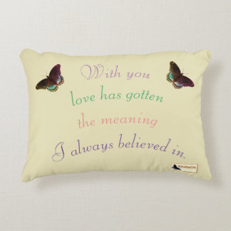 Almofada Decorativa Travesseiro Inspirador - Amor