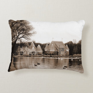 Almofada Decorativa TRAVESSEIRO: Lago Harriet Parkway, Minneapolis, MN
