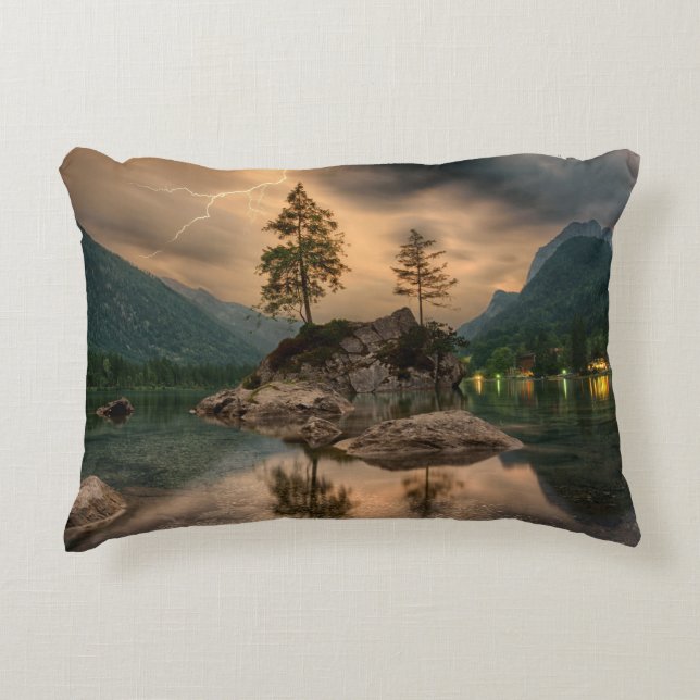 Almofada Decorativa Travesseiro lombar 13" x 21" (Frente)