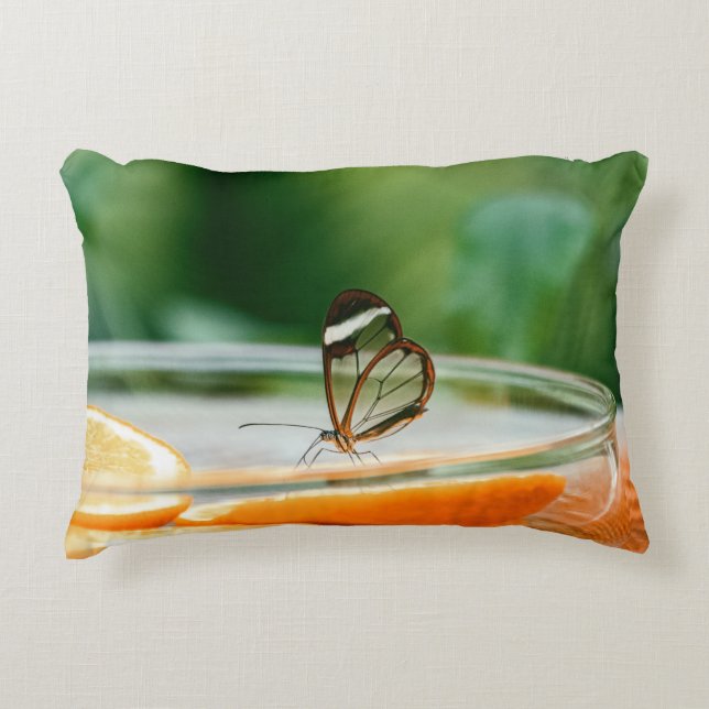 Almofada Decorativa Travesseiro lombar 13" x 21" (Frente)