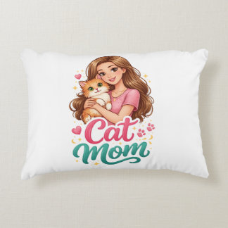 Almofada Decorativa Travesseiro Mãe de Gato Amante de Gato Fofo – Gato