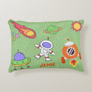 Almofada Decorativa Travesseiro Personalizado do Mundo Cósmico