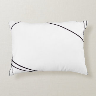 Almofada Decorativa Travesseiro Preto e Branco