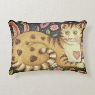 Almofada Decorativa TRAVESSEIRO PRIMITIVO do CAT da ARTE POPULAR das