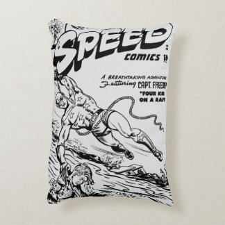 Almofada Decorativa Travesseiro SPEED Comics dos anos 40