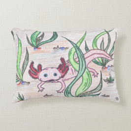 Almofada Decorativa Travesseiro TWIS #blairsanimalquine Axolotl