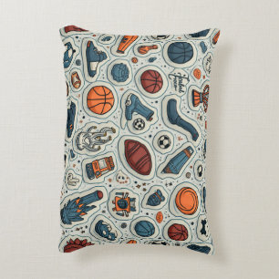 Almofada Decorativa travesseiros com formato desportivo