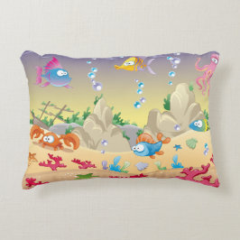 Almofada Decorativa Travesseiros Cute Sealife