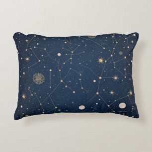 Almofada Decorativa travesseiros de cama de constelação para dormir