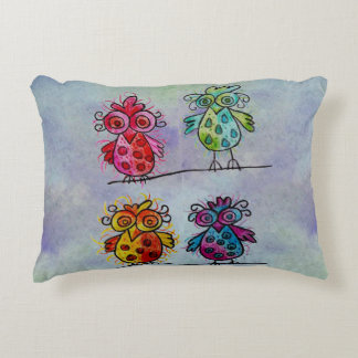 Almofada Decorativa Travesseiros de Couch Coloridos (Aves Aquáticas 01