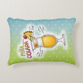 ALMOFADA DECORATIVA TRAVESSEIROS DO ACENTO - ARTE DO COCKTAIL DA