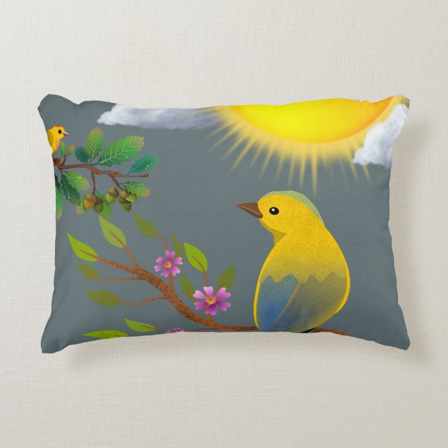 Almofada Decorativa Travesseiros e Poufs (Frente)
