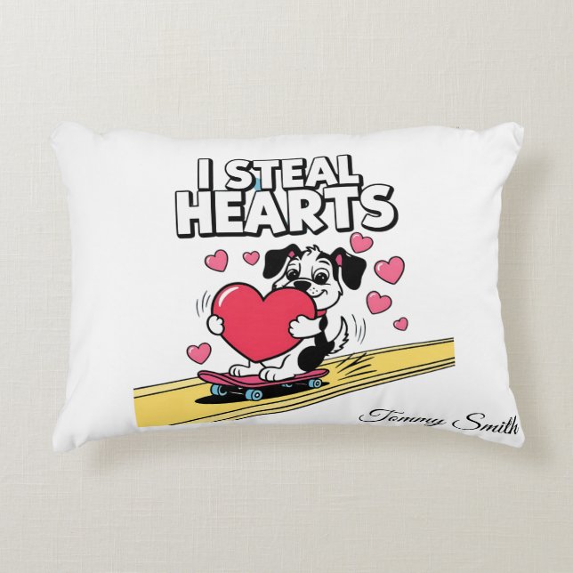 Almofada Decorativa Travesseiros modernos de Namorados sentimental par (Frente)