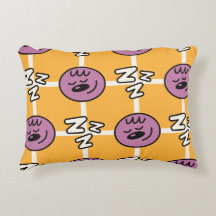 Travesseiros ZZZ com sono