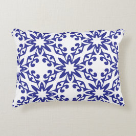 Almofada Decorativa Trellis Azul Real