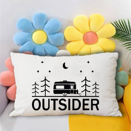 Almofada Decorativa Trendência de Entusiastas Exteriores minimalista