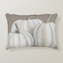 Almofada Decorativa Três Pumpkins Branco